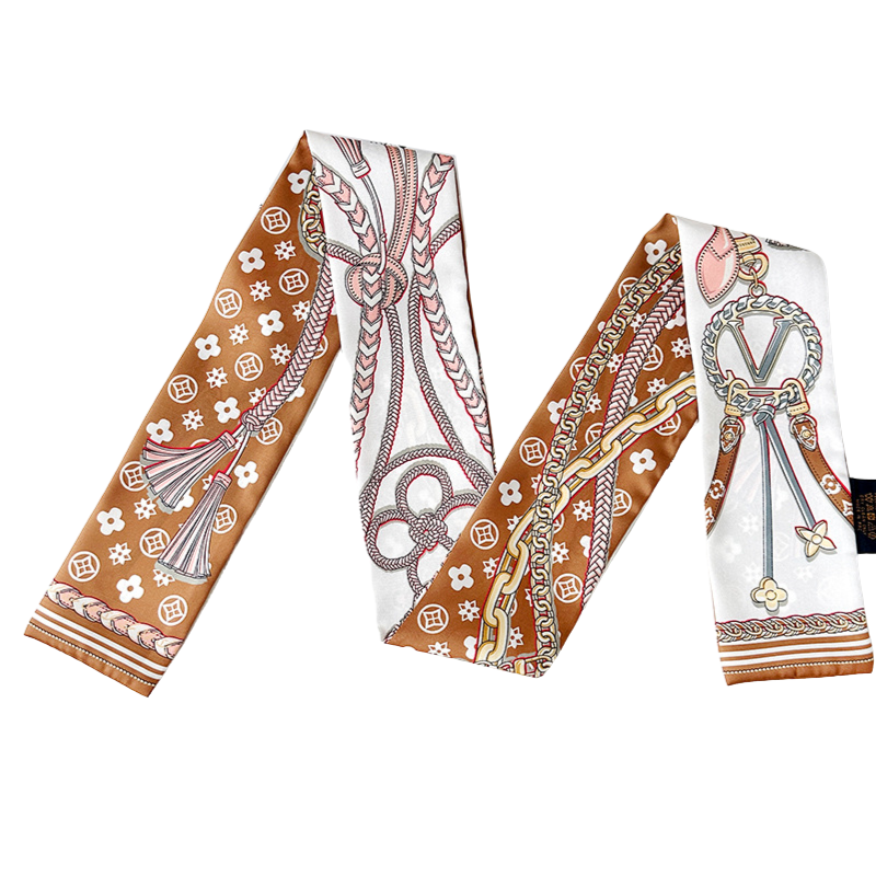 Designer Inspired Bag Scarf