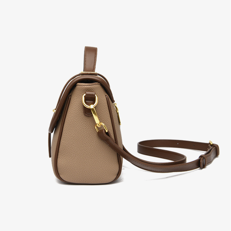 Soft Leather Multi Compartment Women Handbag