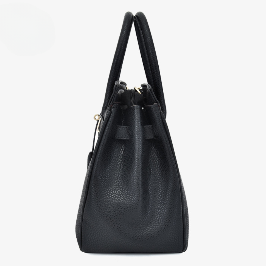 Platinum Style  Solid Color Shoulder Fashion Handbag