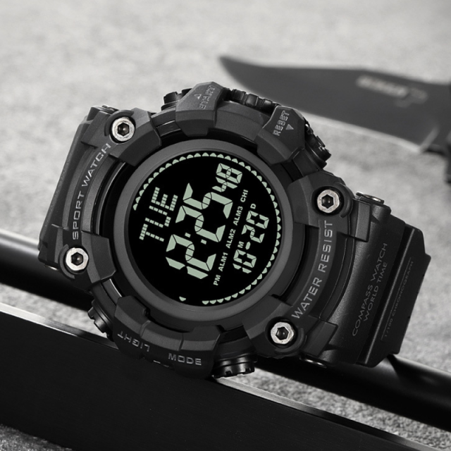 TrailMaster Luminous Sports Watch for Men