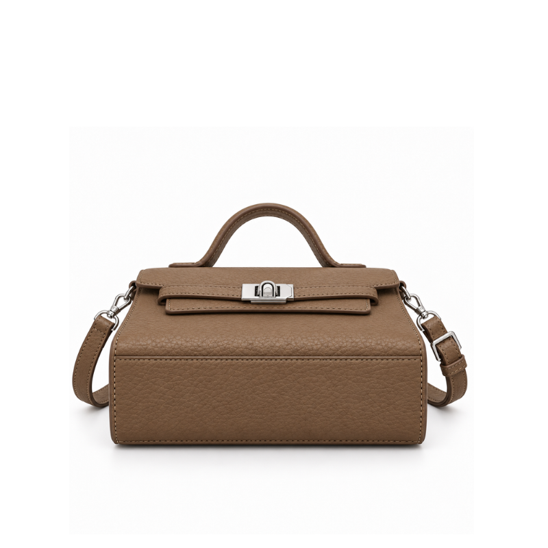 Retro Lock Commuter Handbag