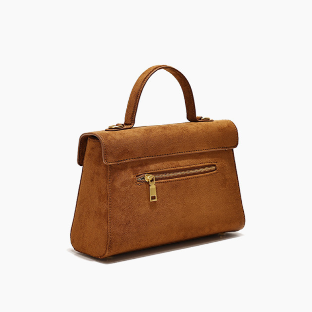 Luxury Retro Suede Handbag