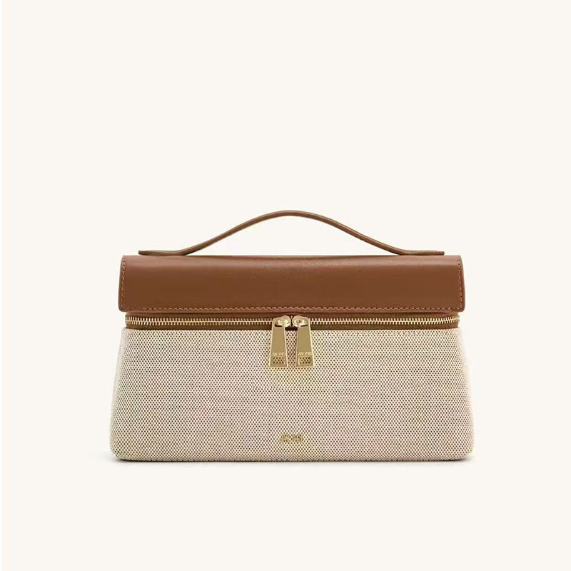 Thea Genuine Leather Box Handbag For Women