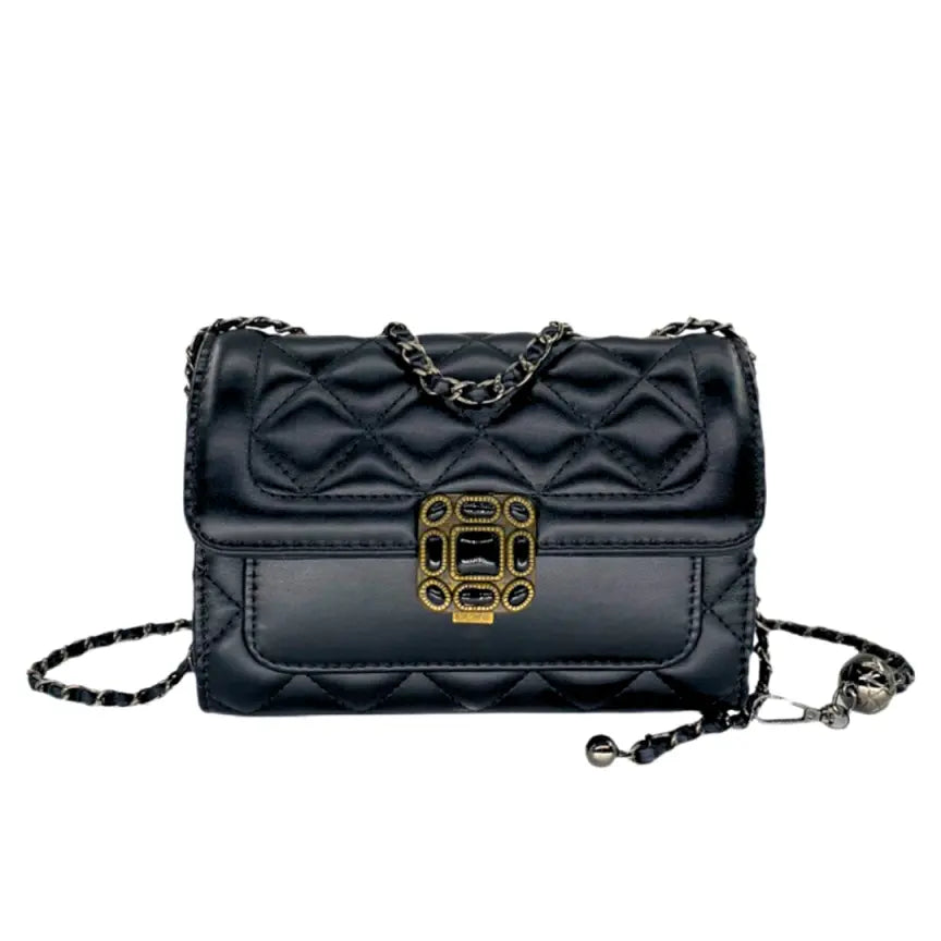 Flawless Quilted Crossbody Bag