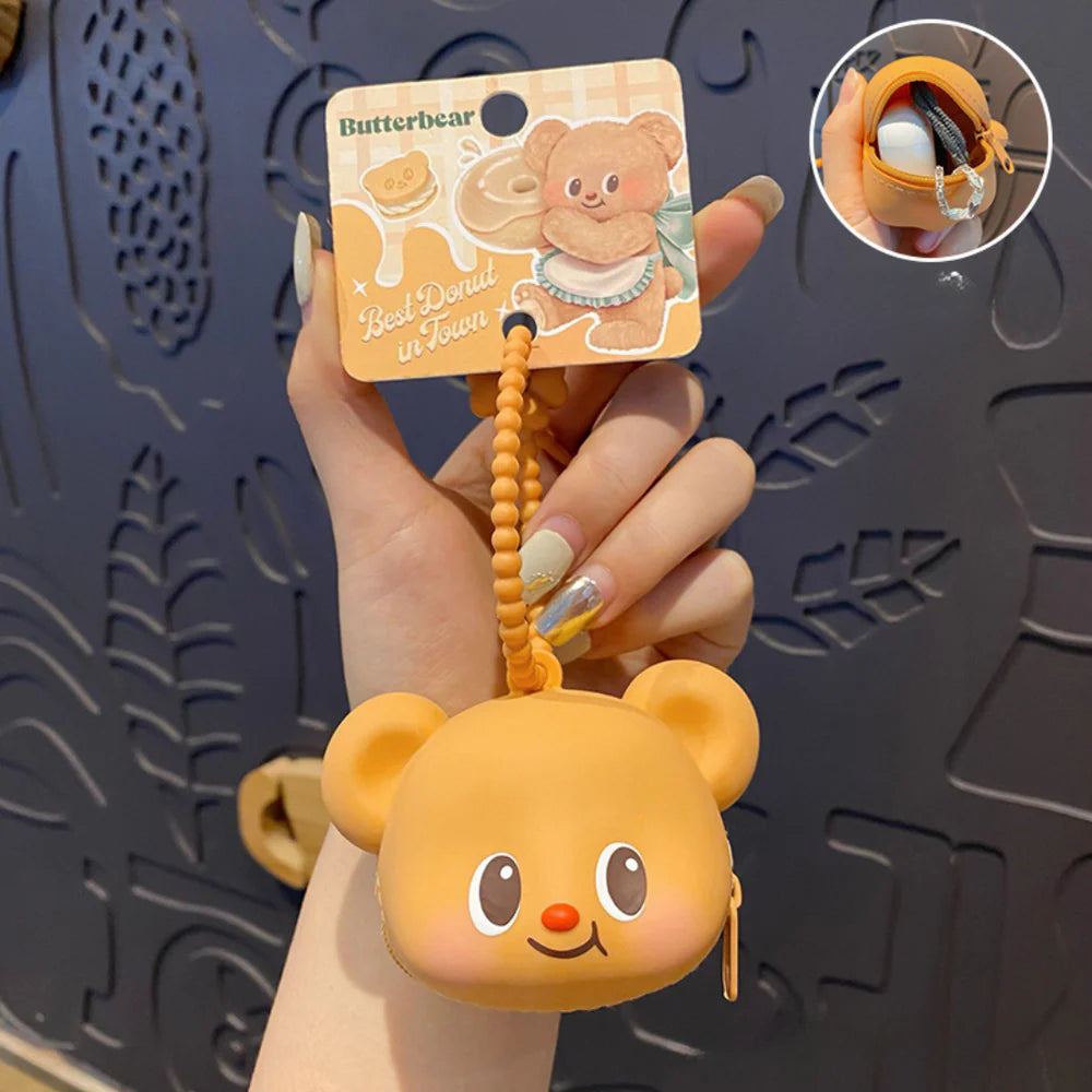 Chubby Bear Charm Bag Charm