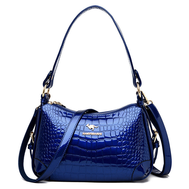 Fashionable  Patent Leather Shoulder Bag for Women