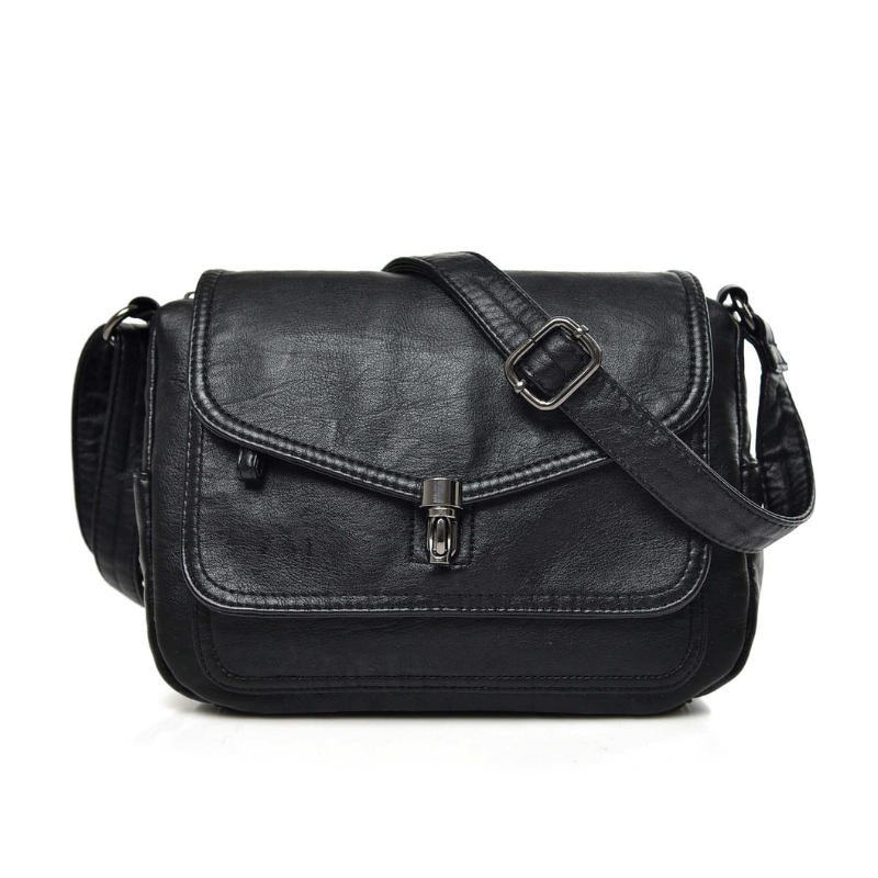 Elan Retro Soft Leather Crossbody Bag