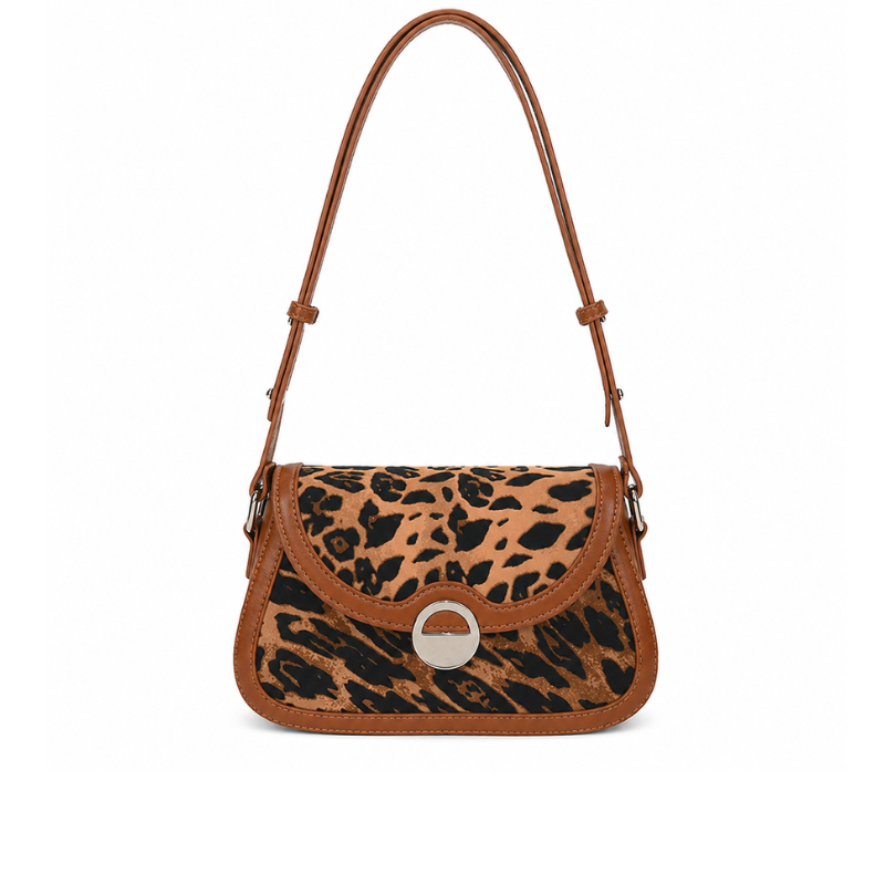 Leopard Luxe Shoulder Bag