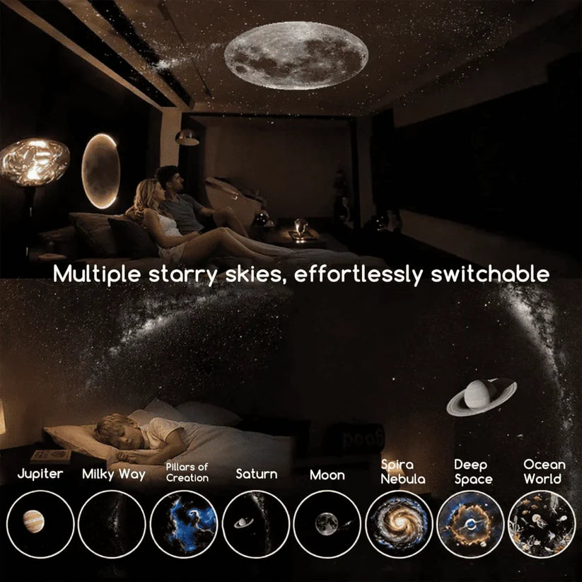 Galaxy Glow Star Projector Night Light