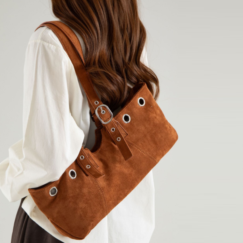 Rivet Edge Shoulder Bag