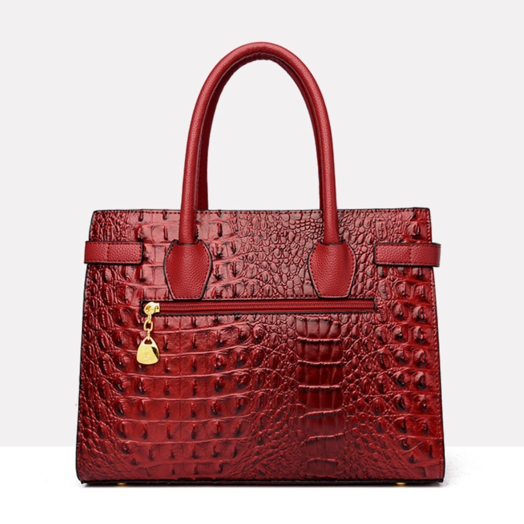 Croc Luxe Elegance Handbag