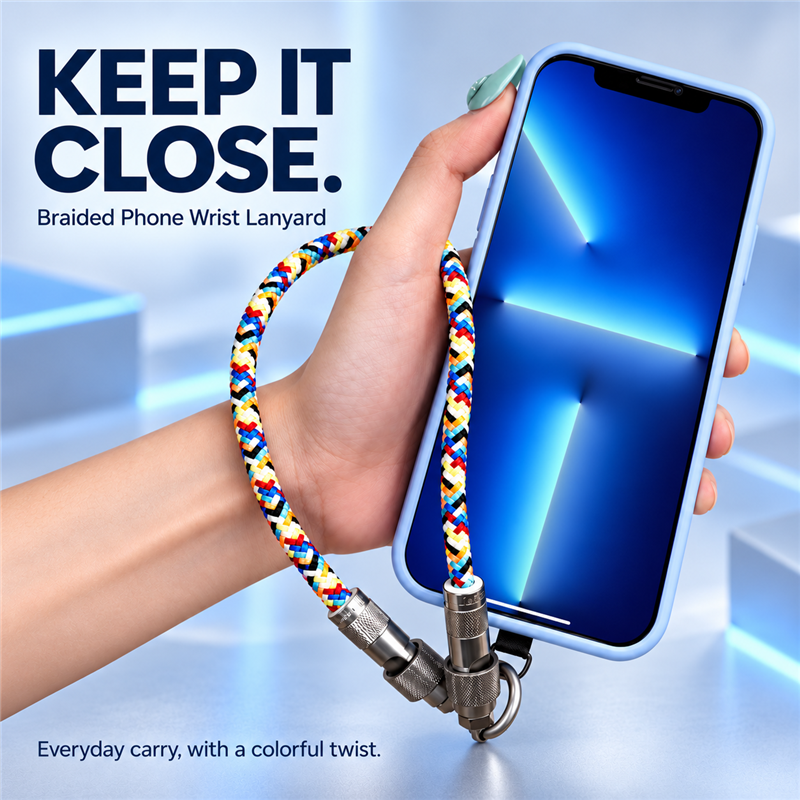 2-in-1 Lanyard Fast Charging Cable