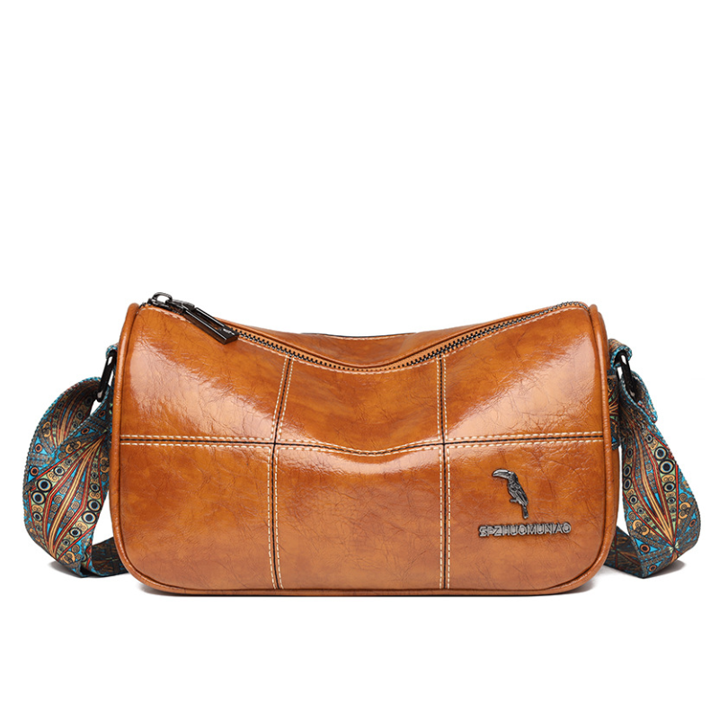 Barrel Wax Trend Crossbody Bag