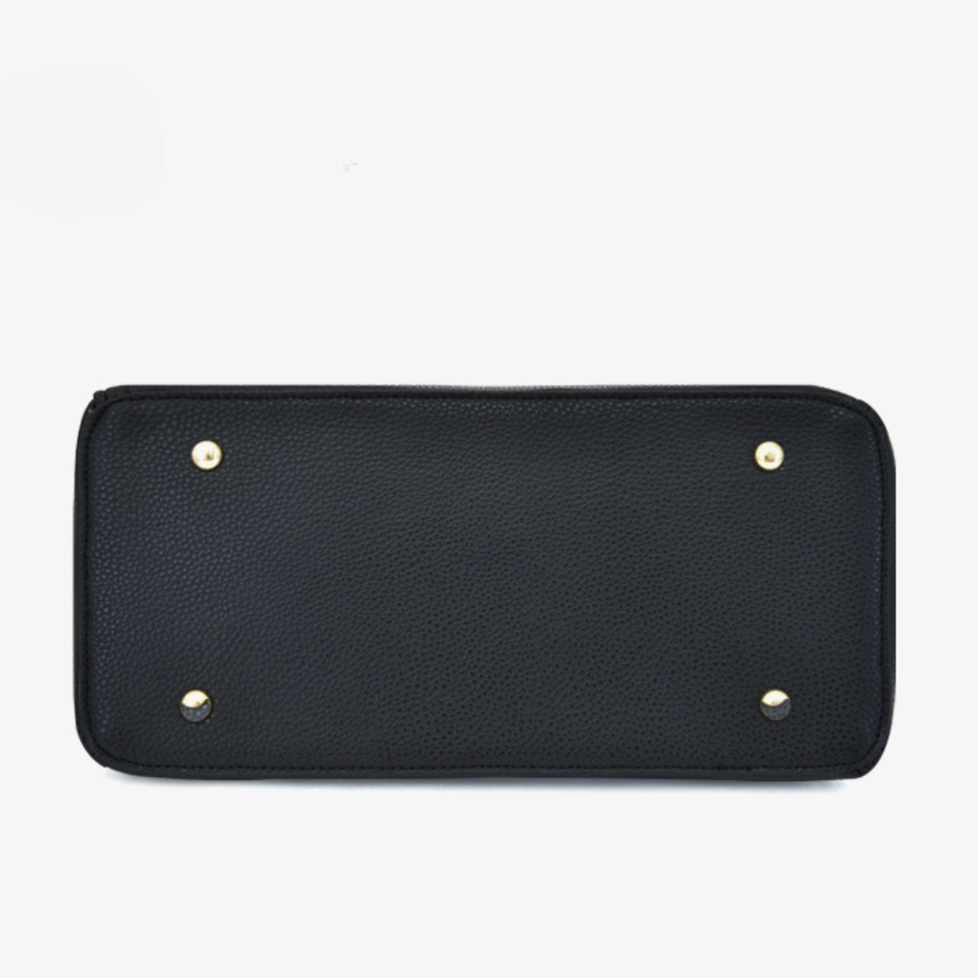 Platinum Style  Solid Color Shoulder Fashion Handbag
