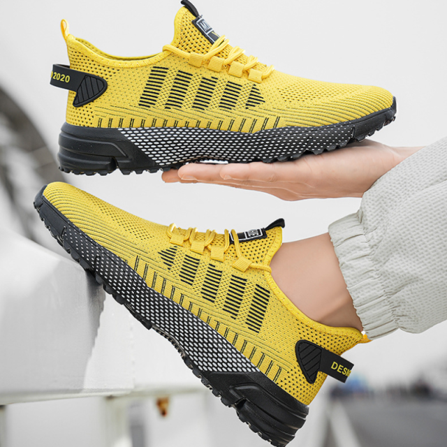 Men’s Trend Flex Lace-Up Sports Runner Shoes