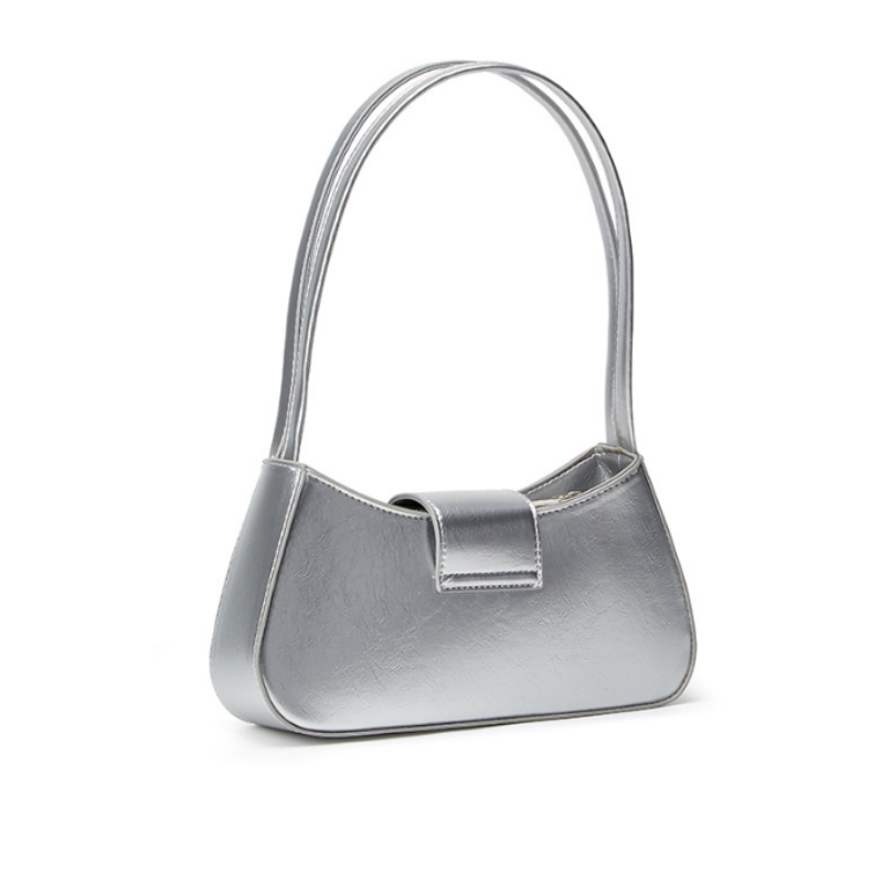 Elowen Silver Bow Underarm Shoulder Bag