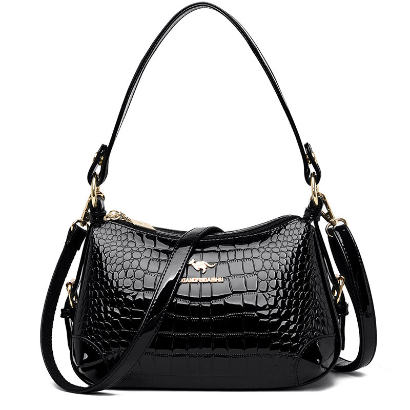 Fashionable  Patent Leather Shoulder Bag for Women