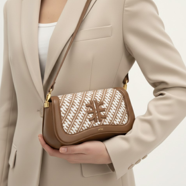 Retro Pudding Niche Shoulder Bag