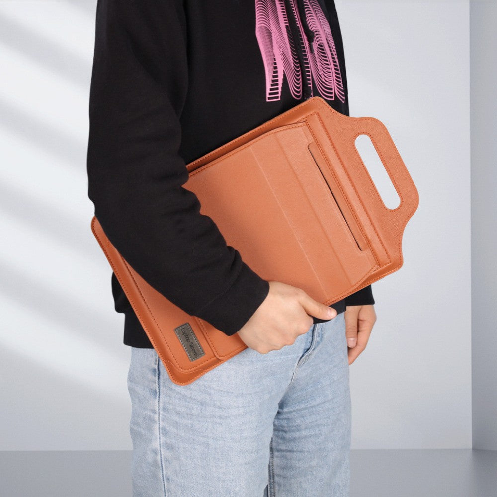 Leather Laptop Sleeve Desk Mat