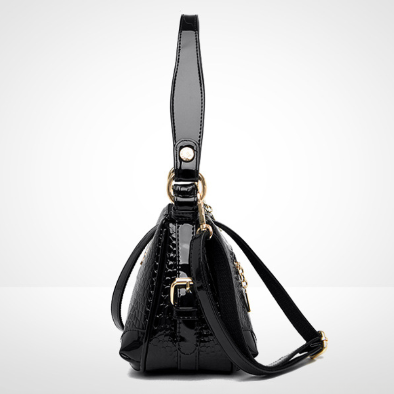 Fashionable  Patent Leather Shoulder Bag for Women