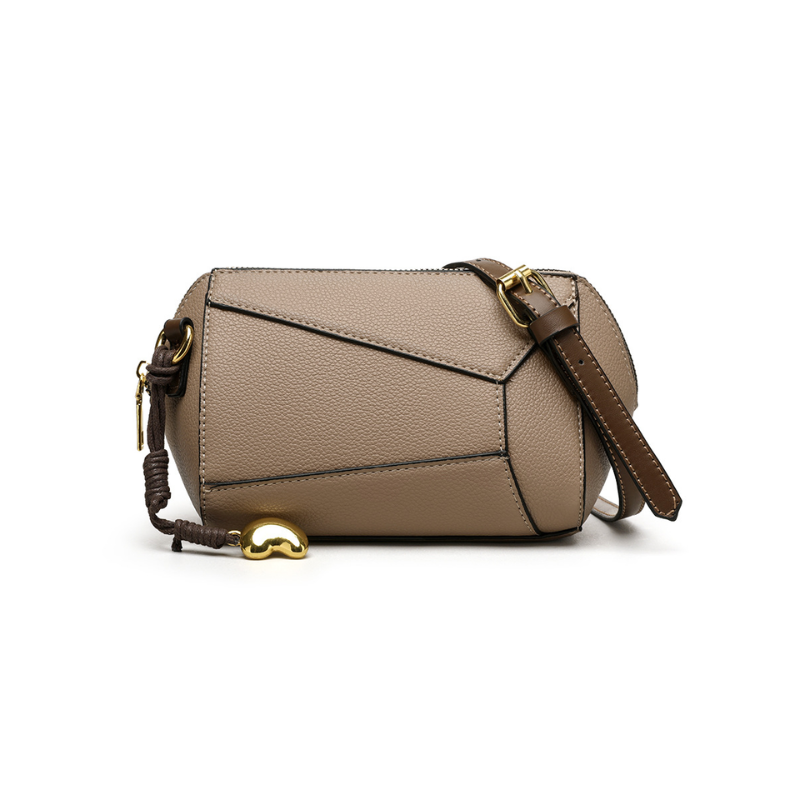 Retro Geometric Crossbody Bag