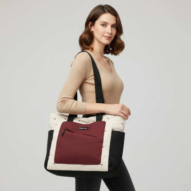 Winter Glow Fashion Tote Bag