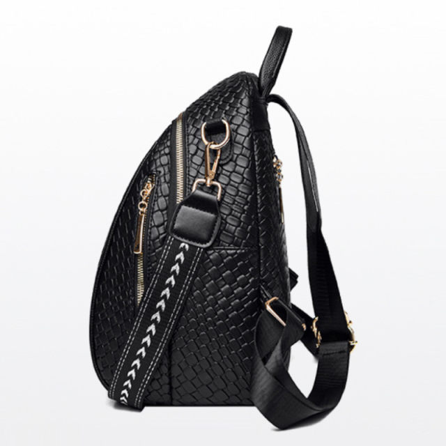 Soft Leather Fashion Backpack For Women