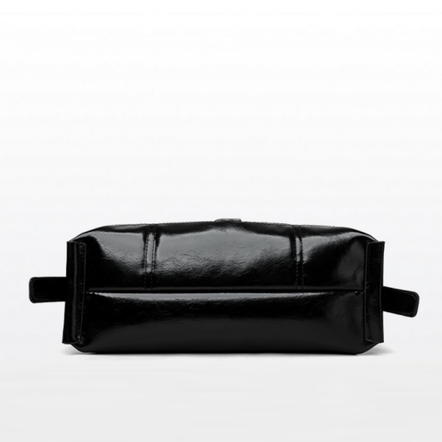 Crackle Texture Pillow Shoulder Bag