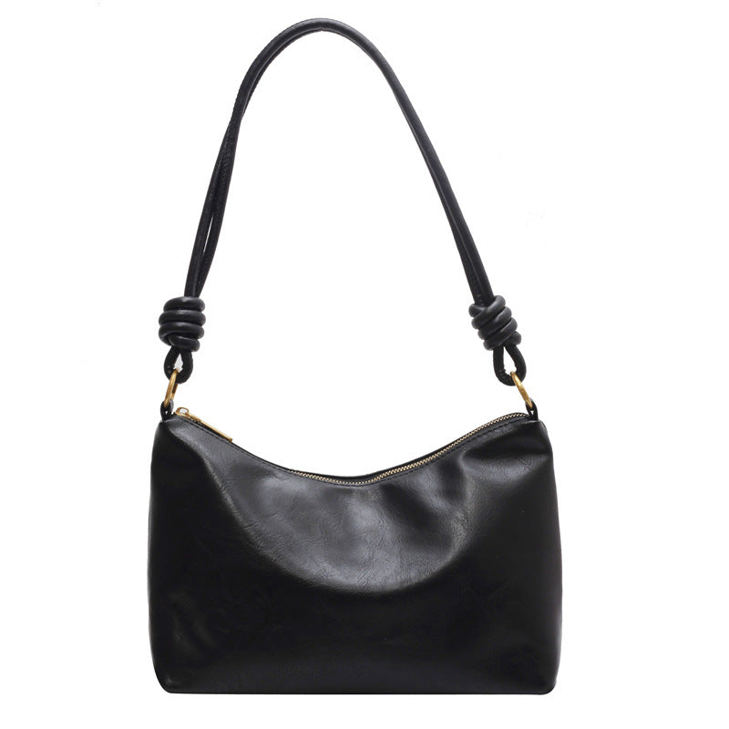 Trendy Solid Shoulder Bag