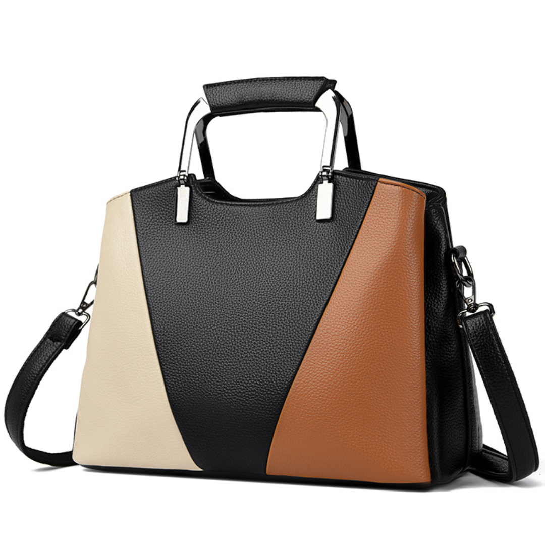 Trendy Contrast Color  Women's Shoulder Bag