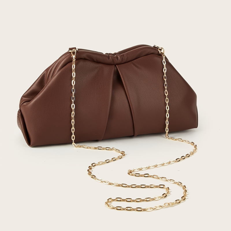 Pleated Cloud Women's Clutch Bag