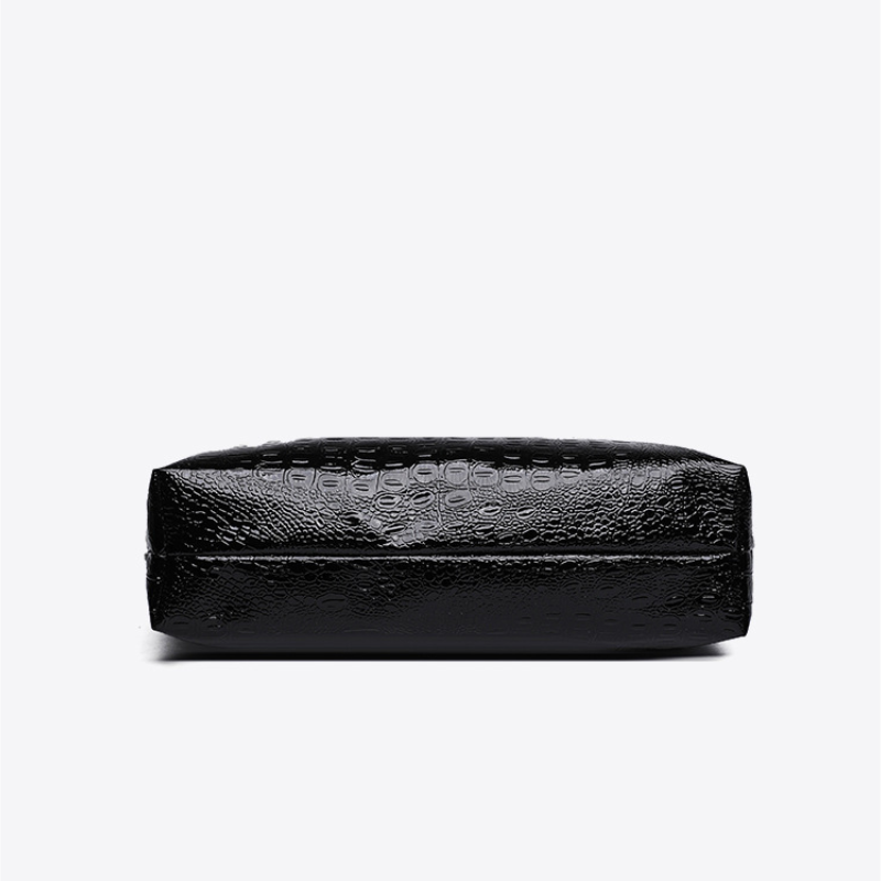 High-End Crocodile Pattern Shoulder Bag