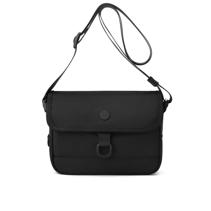 Compact Commuter Flap Men’s Crossbody Bag