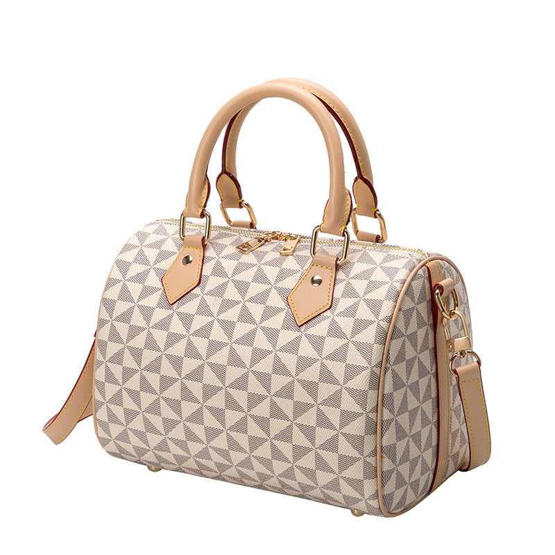 European Style Printed PVC Pillow Handbag