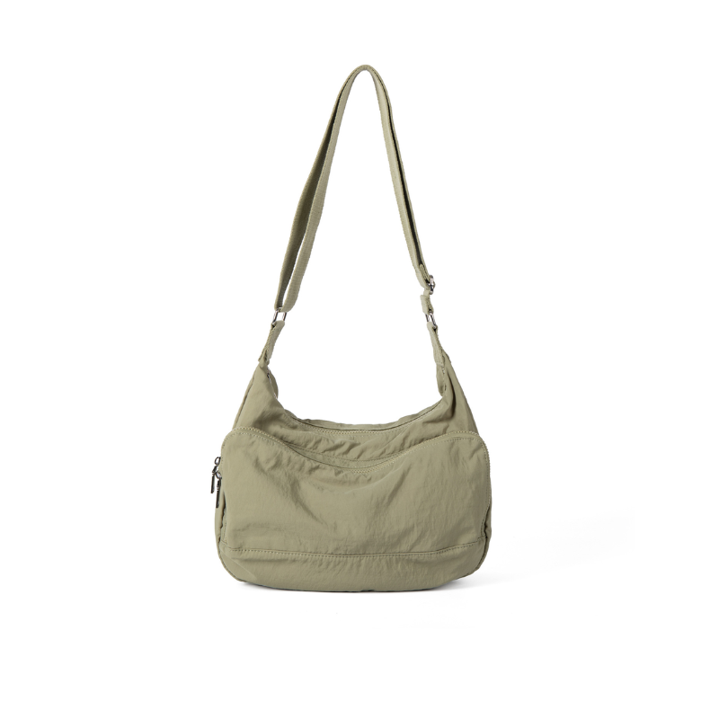Artsy Nylon Dumpling Shoulder Bag